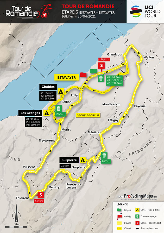 Tour of Romanide stage 3 map